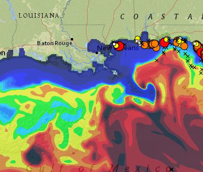 Oceanography Map Screenshot
